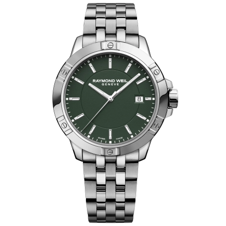 Tango Classic Men's Quartz Green Dial Bracelet Watch, 41mm